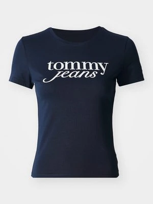 Zdjęcie produktu T-shirt z nadrukiem Tommy Jeans granatowy