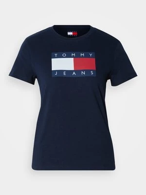 Zdjęcie produktu T-shirt z nadrukiem Tommy Jeans granatowy