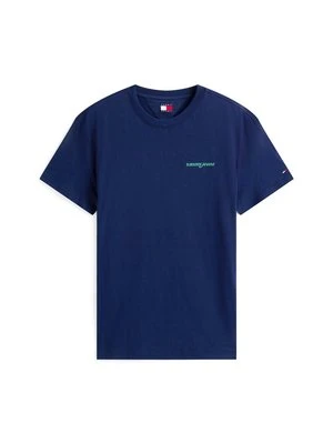 Zdjęcie produktu T-shirt z nadrukiem Tommy Jeans granatowy