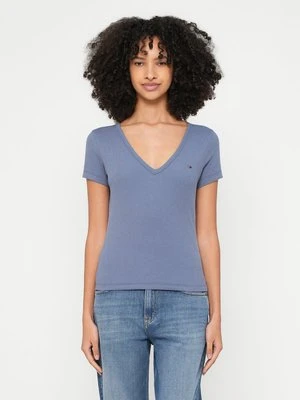 Zdjęcie produktu T-shirt z nadrukiem Tommy Jeans jasnoniebieski