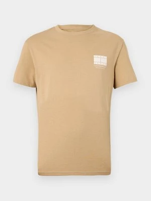 Zdjęcie produktu T-shirt z nadrukiem Tommy Jeans beżowy