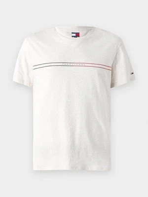 Zdjęcie produktu T-shirt z nadrukiem Tommy Jeans beżowy