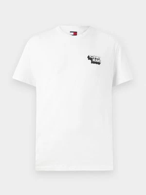 Zdjęcie produktu T-shirt z nadrukiem Tommy Jeans mleczny