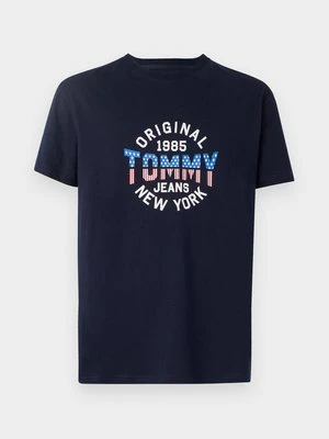 Zdjęcie produktu T-shirt z nadrukiem Tommy Jeans granatowy