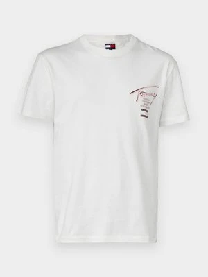 Zdjęcie produktu T-shirt z nadrukiem Tommy Jeans mleczny