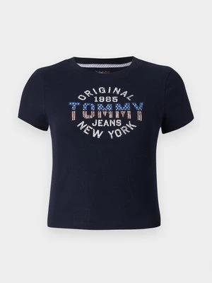 T-shirt z nadrukiem Tommy Jeans