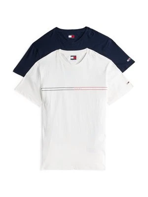 Zdjęcie produktu T-shirt z nadrukiem Tommy Jeans granatowy