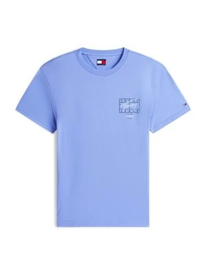 Zdjęcie produktu T-shirt z nadrukiem Tommy Jeans jasnoniebieski