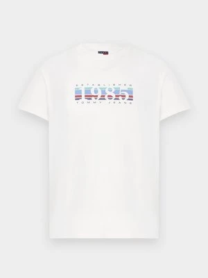 Zdjęcie produktu T-shirt z nadrukiem Tommy Jeans mleczny