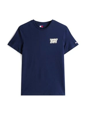 Zdjęcie produktu T-shirt z nadrukiem Tommy Jeans granatowy