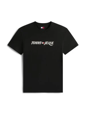 Zdjęcie produktu T-shirt z nadrukiem Tommy Jeans czarny