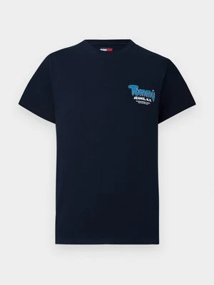 Zdjęcie produktu T-shirt z nadrukiem Tommy Jeans granatowy
