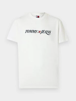 Zdjęcie produktu T-shirt z nadrukiem Tommy Jeans mleczny