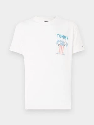 Zdjęcie produktu T-shirt z nadrukiem Tommy Jeans mleczny