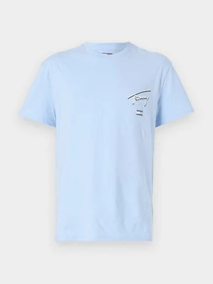 Zdjęcie produktu T-shirt z nadrukiem Tommy Jeans jasnoniebieski