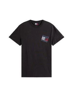 Zdjęcie produktu T-shirt z nadrukiem Tommy Jeans czarny
