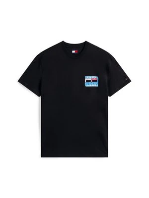 Zdjęcie produktu T-shirt z nadrukiem Tommy Jeans czarny