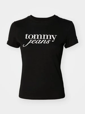 Zdjęcie produktu T-shirt z nadrukiem Tommy Jeans czarny