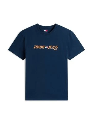 Zdjęcie produktu T-shirt z nadrukiem Tommy Jeans granatowy