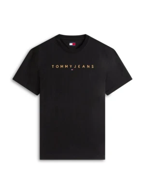 T-shirt basic Tommy Jeans czarny