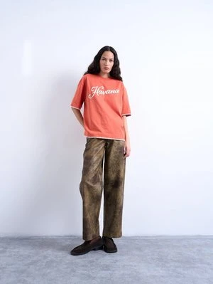 T-shirt z nadrukiem Topshop