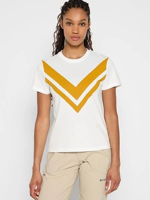 T-shirt z nadrukiem TORY BURCH