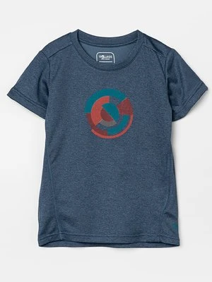T-shirt z nadrukiem Trollkids niebieski