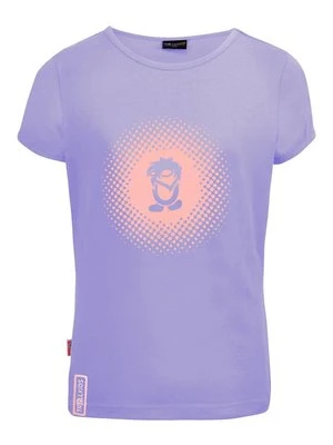 T-shirt z nadrukiem Trollkids fioletowy