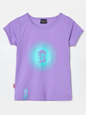 T-shirt z nadrukiem Trollkids fioletowy