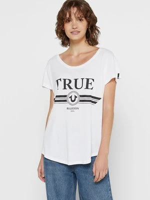 T-shirt z nadrukiem True Religion