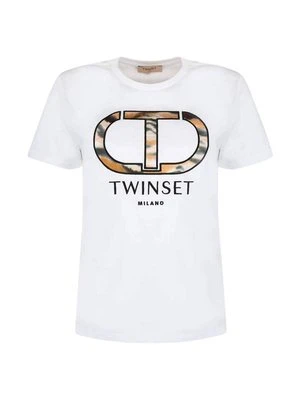 T-shirt z nadrukiem TWINSET