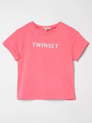 T-shirt z nadrukiem TWINSET