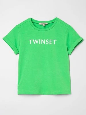 T-shirt z nadrukiem TWINSET