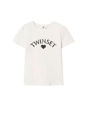 T-shirt z nadrukiem TWINSET