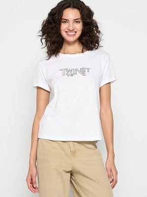 T-shirt z nadrukiem TWINSET