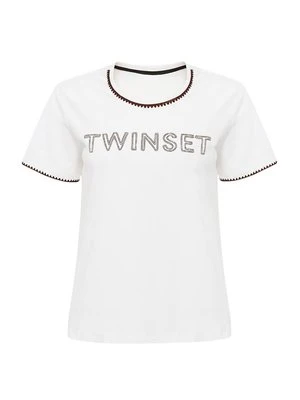 T-shirt z nadrukiem TWINSET