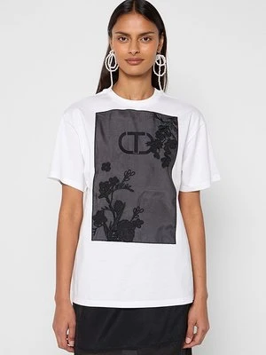 Zdjęcie produktu T-shirt z nadrukiem TWINSET biały