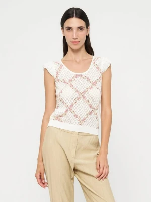 T-shirt z nadrukiem TWINSET