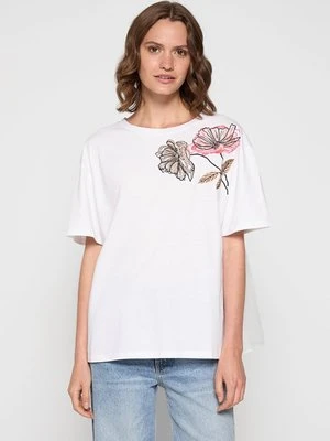 T-shirt z nadrukiem Twinset ACTITUDE