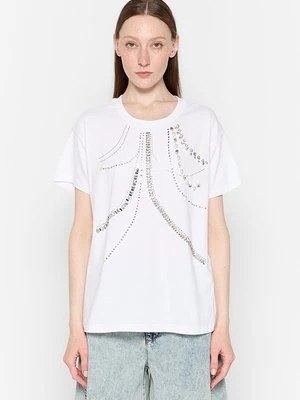 T-shirt z nadrukiem Twinset ACTITUDE