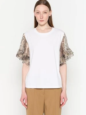 T-shirt z nadrukiem Twinset ACTITUDE