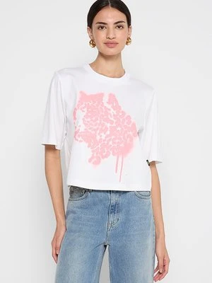 T-shirt z nadrukiem Twinset ACTITUDE