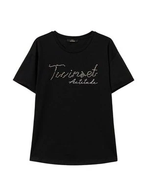 T-shirt z nadrukiem Twinset ACTITUDE