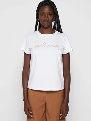 T-shirt z nadrukiem Twinset ACTITUDE