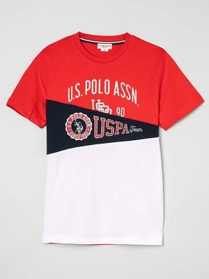 T-shirt z nadrukiem U.S. Polo Assn.