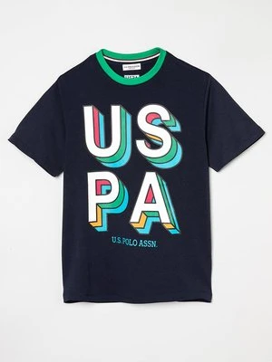 T-shirt z nadrukiem U.S. Polo Assn.