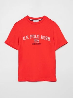 T-shirt z nadrukiem U.S. Polo Assn.