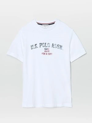 T-shirt z nadrukiem U.S. Polo Assn.