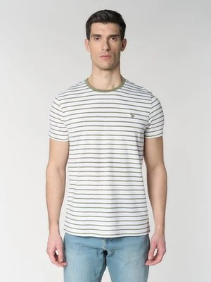 T-shirt z nadrukiem U.S. POLO ASSN. biały