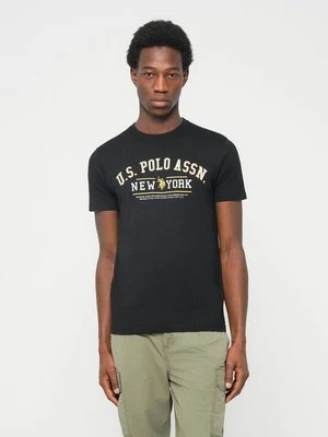 T-shirt z nadrukiem U.S. POLO ASSN. czarny